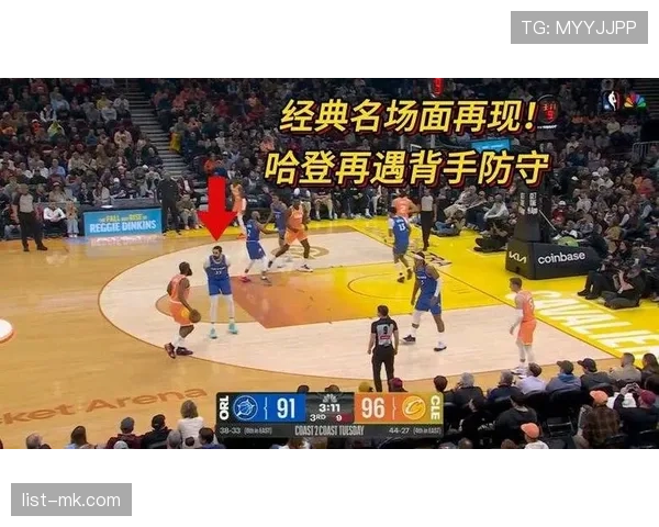 索汉三分高效拉开空间与哈登突破形成互补促进球队进攻升级